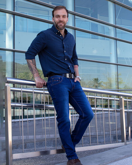 jeans Hombre confort slim fit