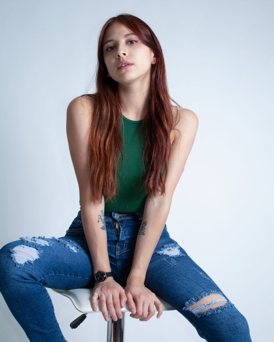 Jean Mujer Tiro Alto- Corte Recto - Imagen 4