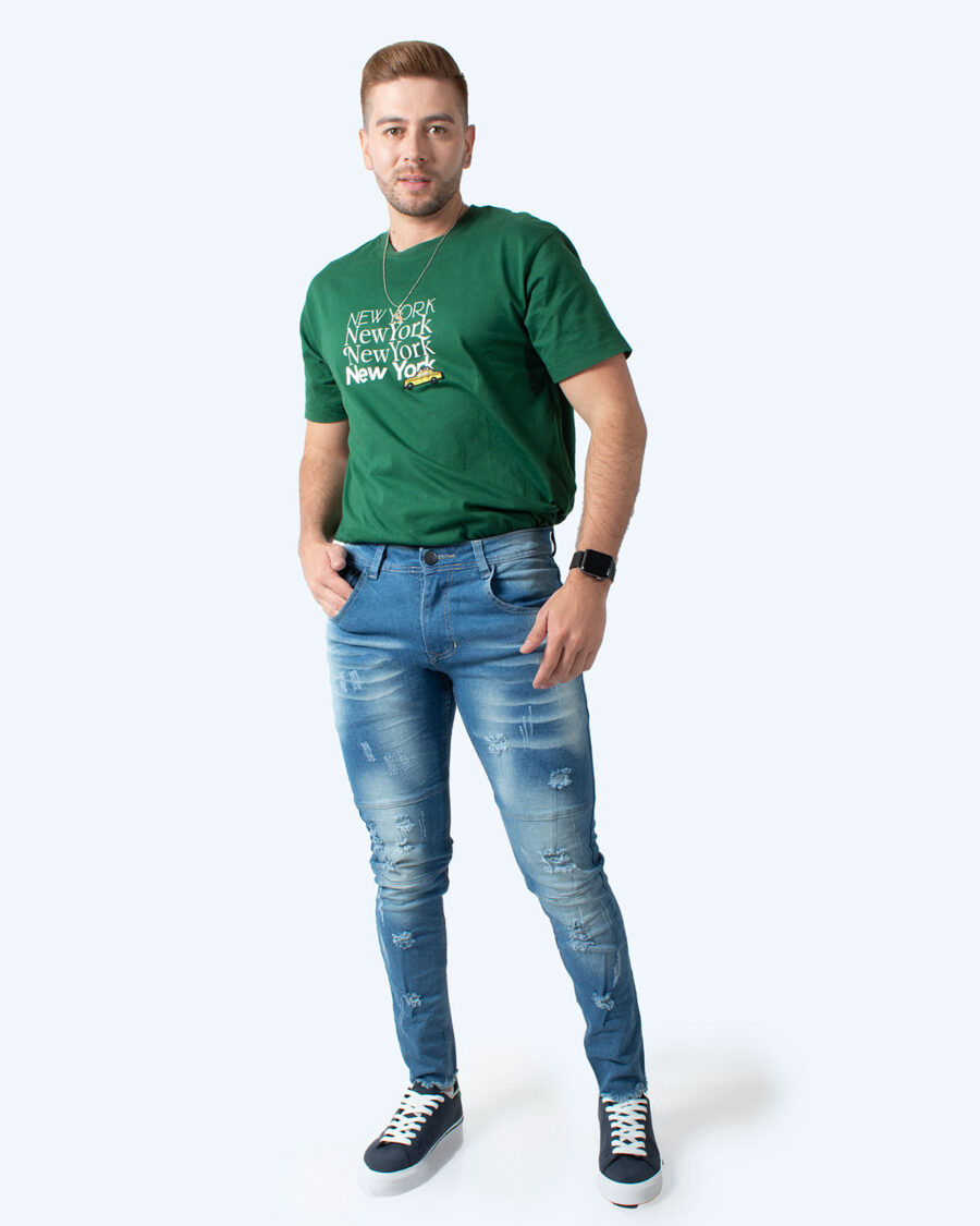 Jean Super Skinny Hombre - Imagen 2