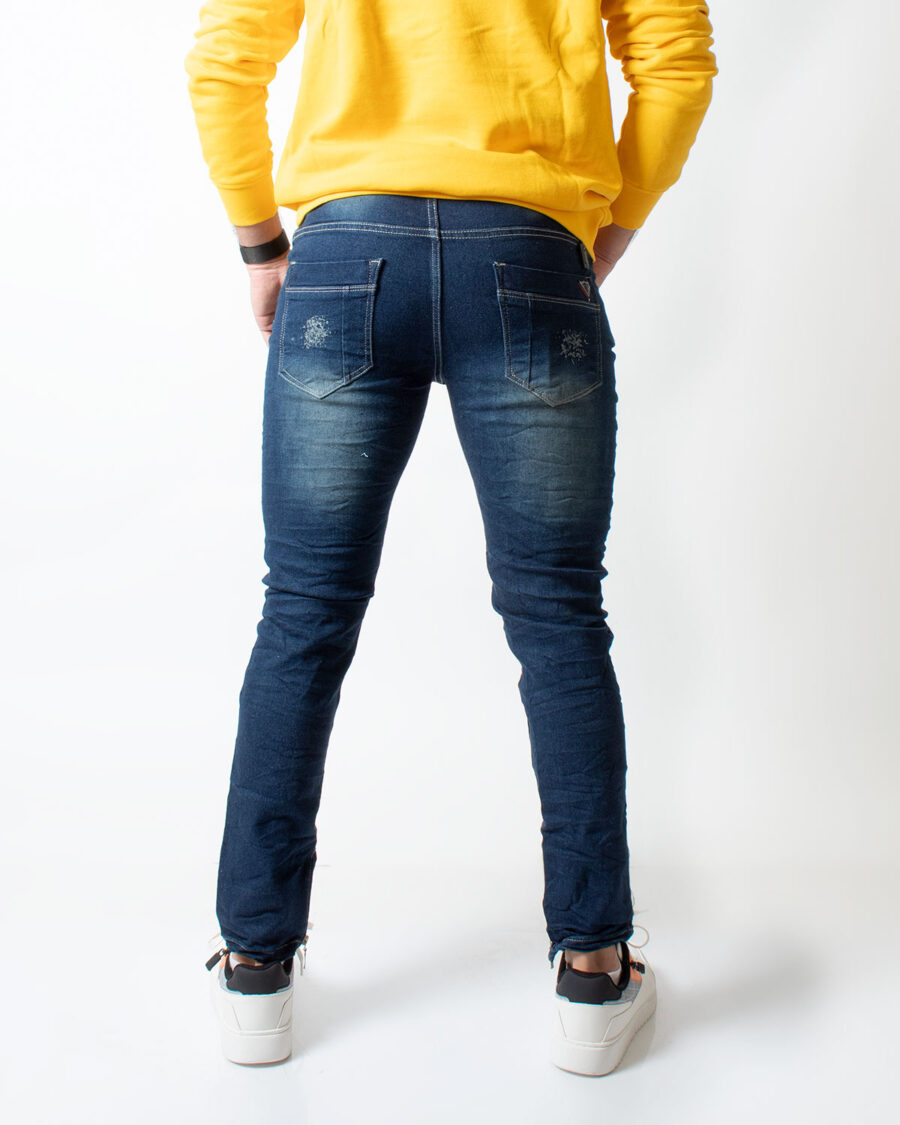 Jean Skinny para Hombre con cremallera en bota - Imagen 6