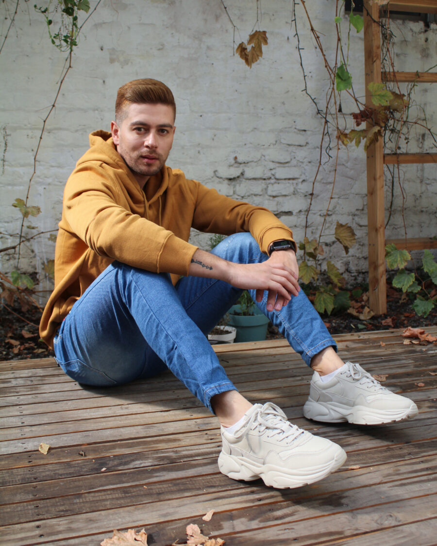 Jean Skinny Parches para Hombre - Imagen 8