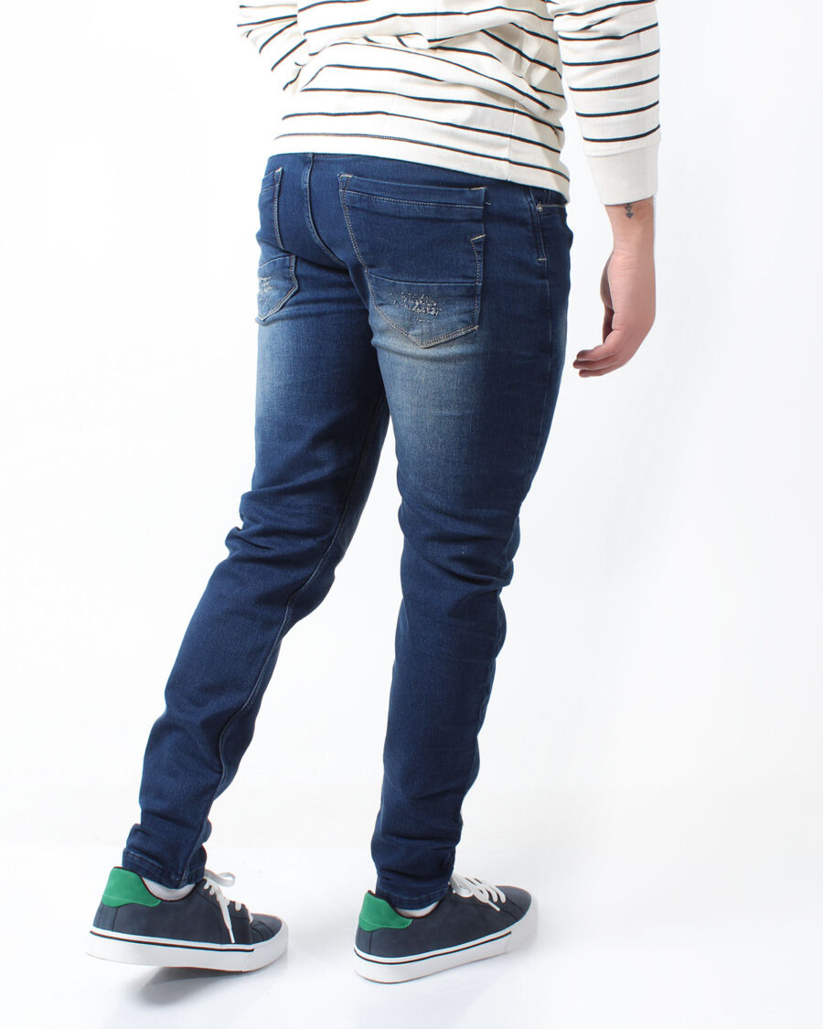 Jean Skinny con Parches para Hombre - Imagen 3