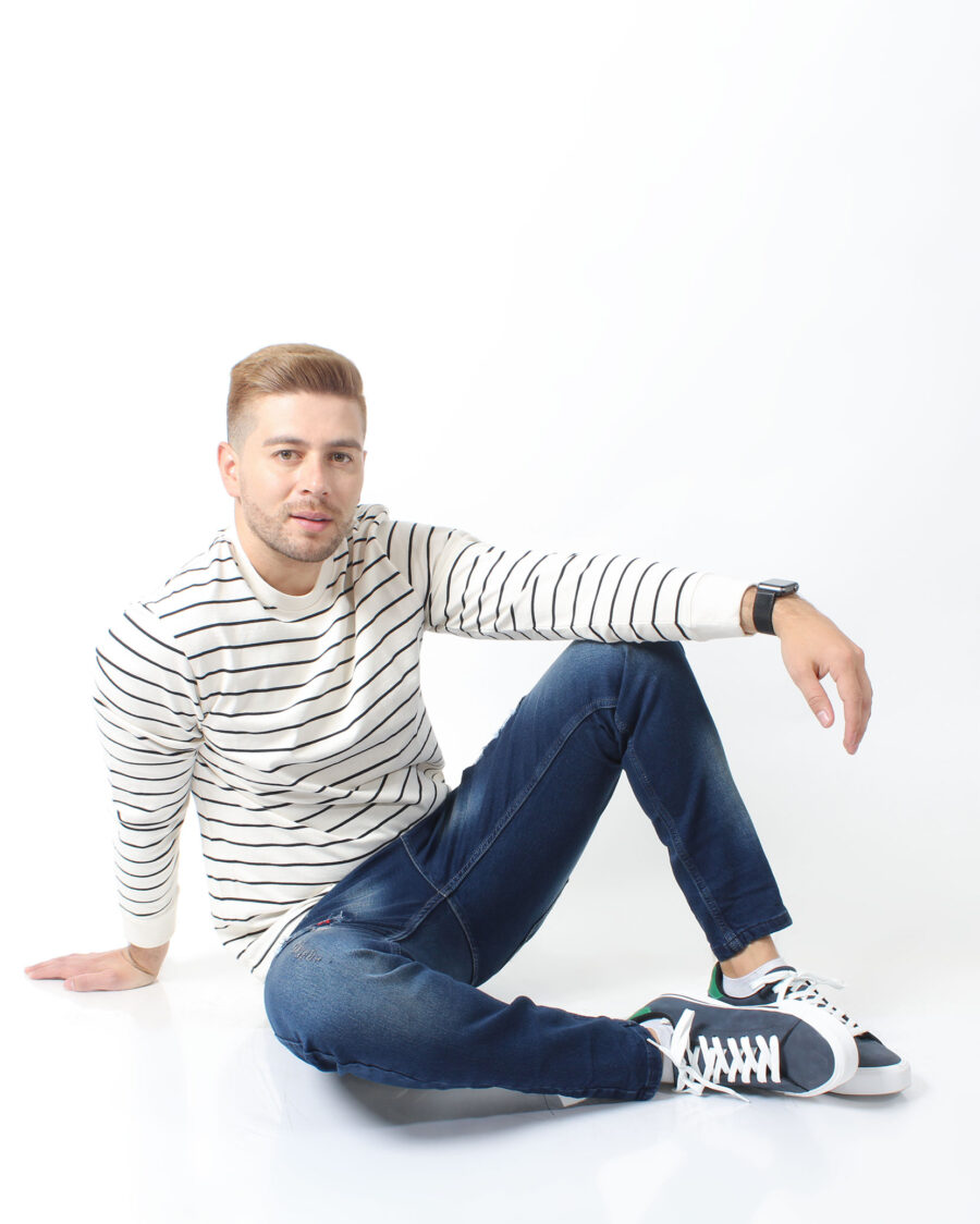 Jean Skinny con Parches para Hombre - Imagen 5