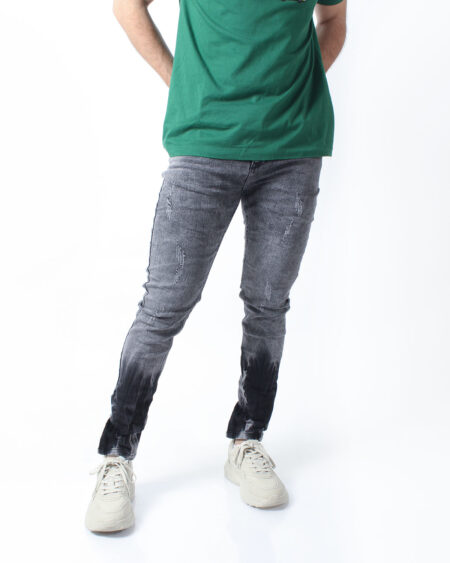 Jean Skinny Gris difuminado para Hombre