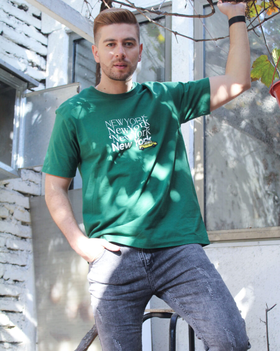 Jean Skinny Gris difuminado para Hombre - Imagen 7