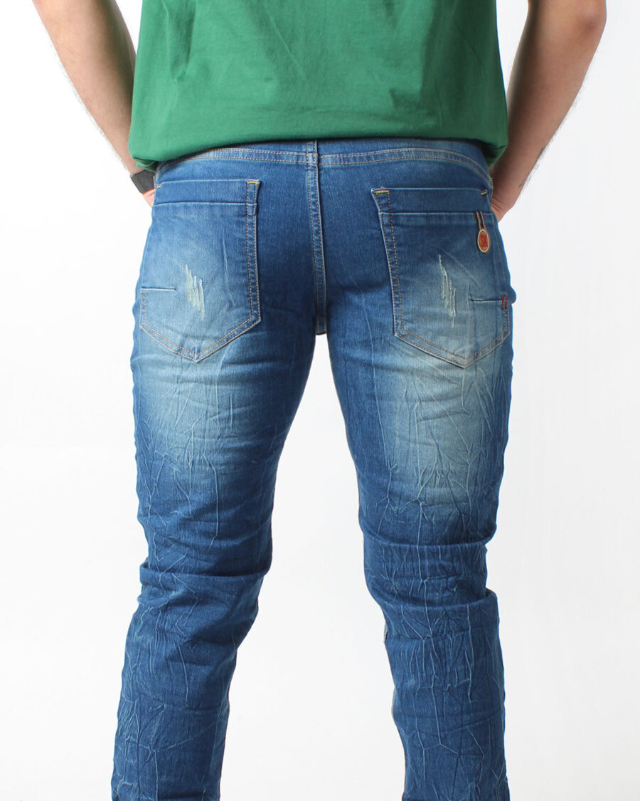 Jean Skinny Hombre con parches - Imagen 4