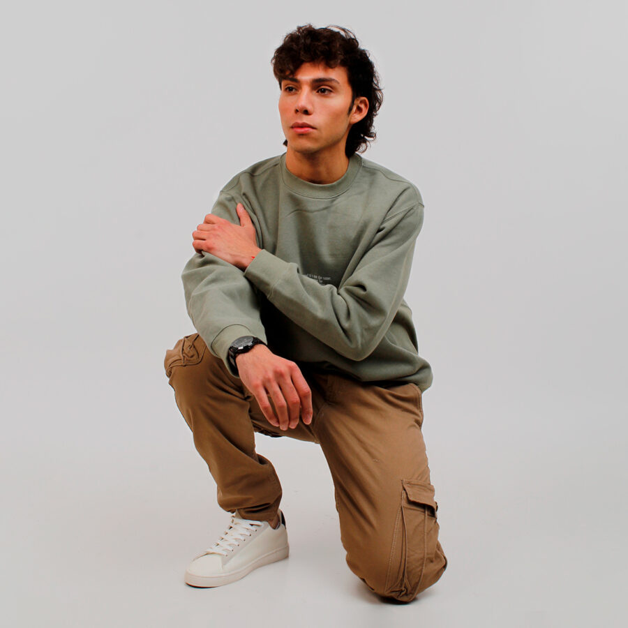 Pantalón Cargo Hombre color Marrón 6 bolsillos - Imagen 6