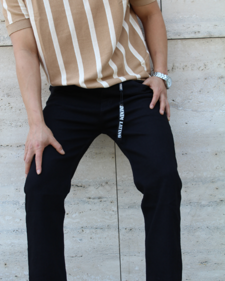 JEANS SLIM FIT COLOR NEGRO